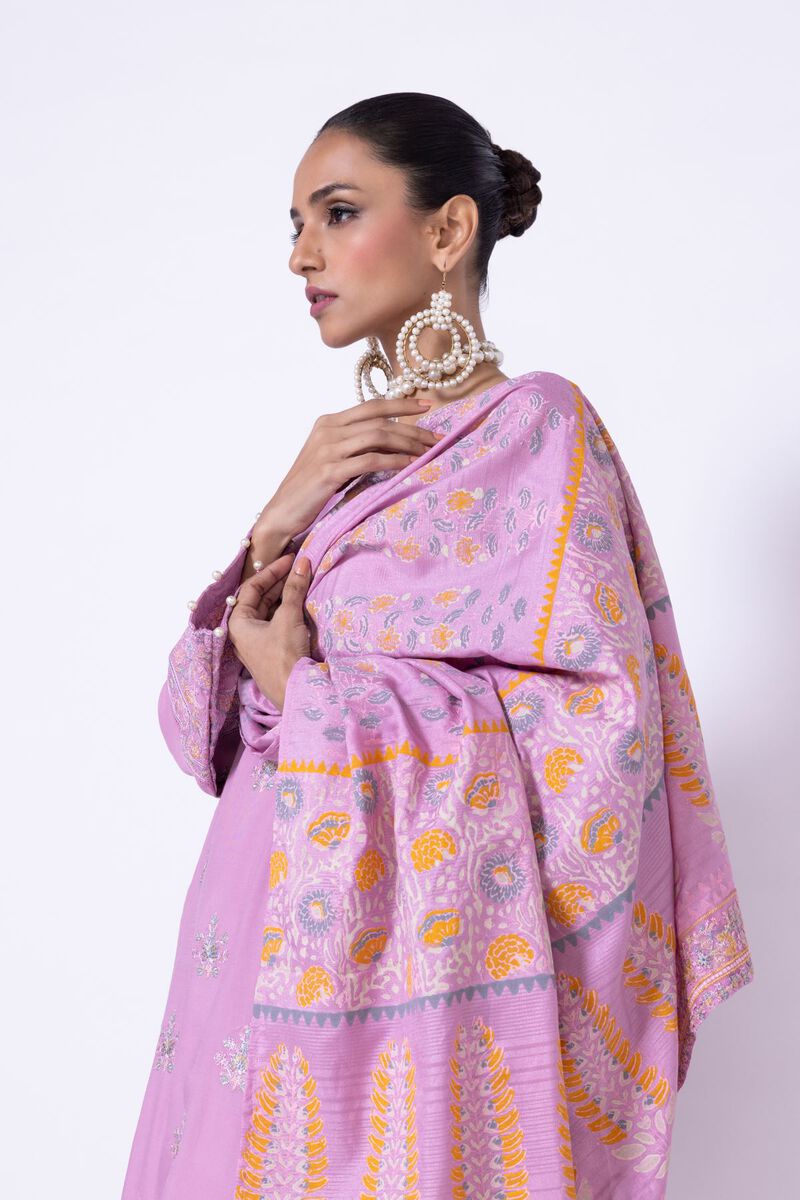 Embroidered | Tusser Silk | Dupatta | AED 42.00