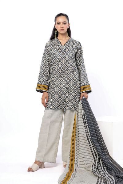 Printed | Light Khaddar | Fabrics 3 Piece | AED 120.00