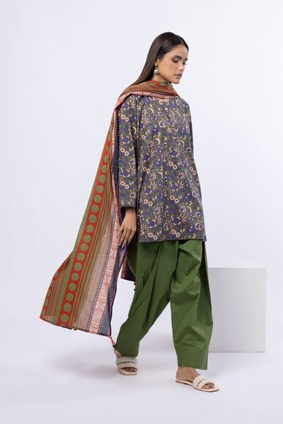 Dyed | Crosshatch Poplin | Pants | AED 60.00