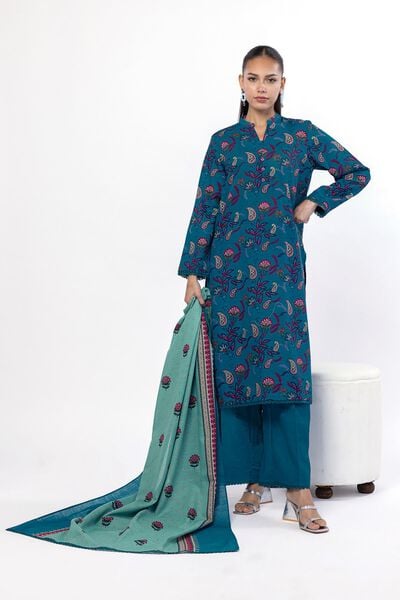 Printed |Khaddar | Fabrics 3 Piece | AED 120.00