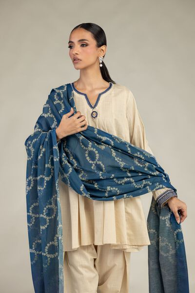 Textured Lawn | Embroidered | Textured Lawn Dupatta | AED 130.00