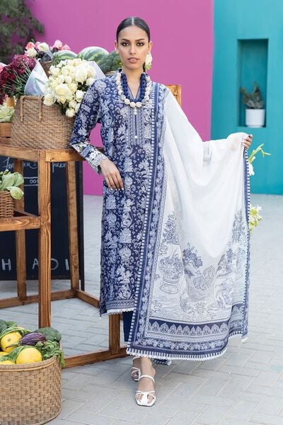 Lawn | Embroidered | Fabrics 3 Piece | AED 96.00