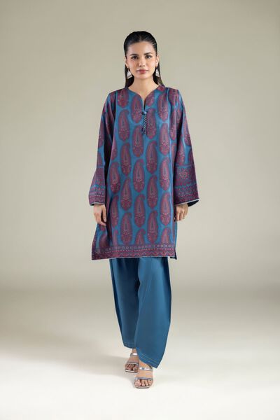 Dyed | Jacquard | Fabrics 2 Piece | Top and Bottom | AED 130.00