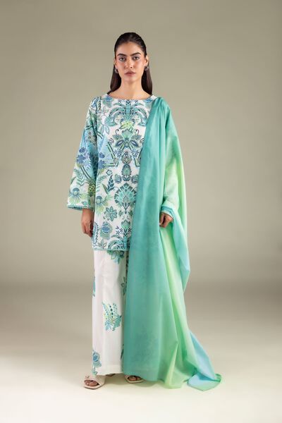 Printed | Cambric | Summer Floral Pants | AED 80.00