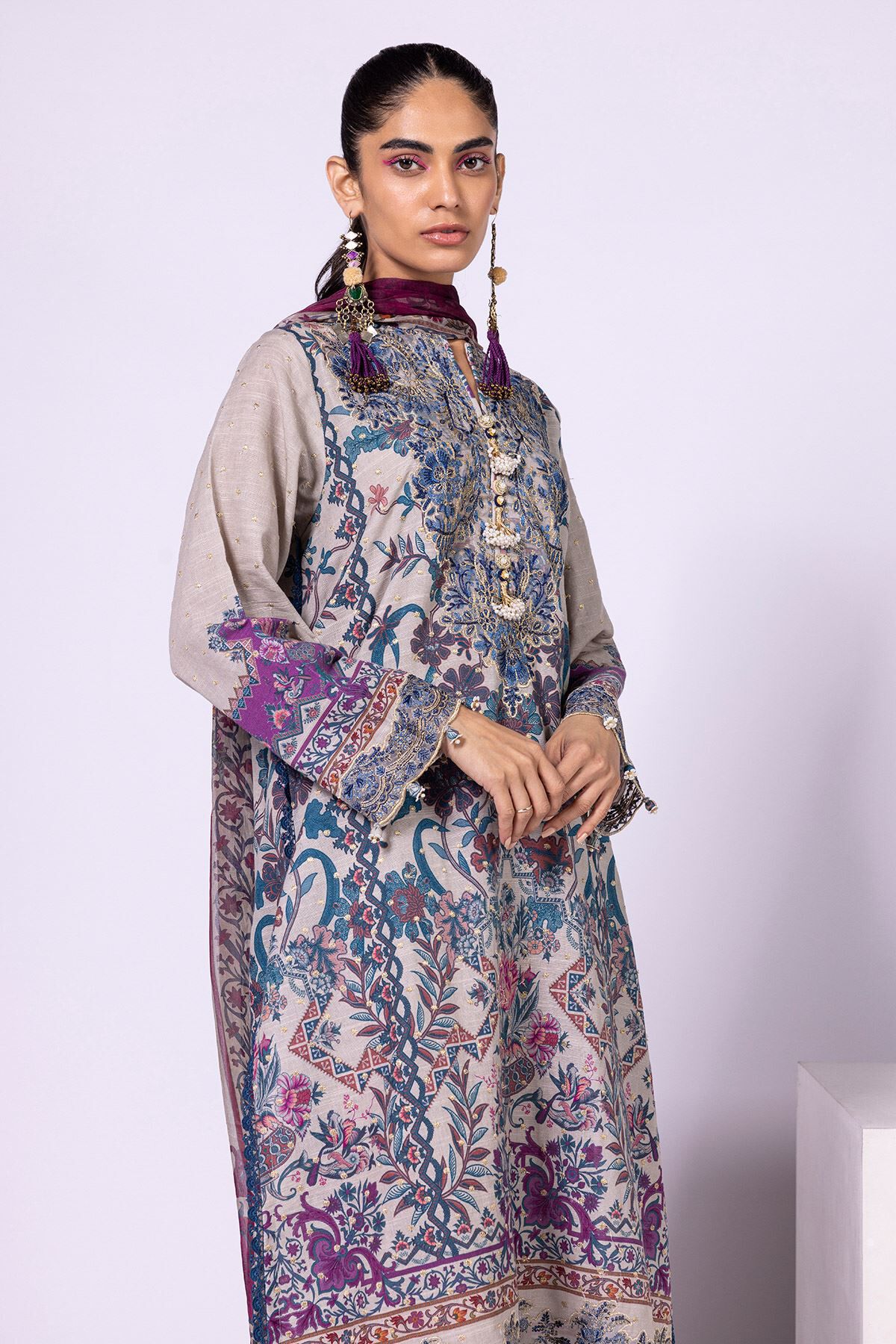 Khaadi khaddar cheap suit 2019