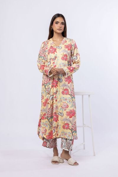 Printed | Viscose Crepe | Pants | AED 60.00