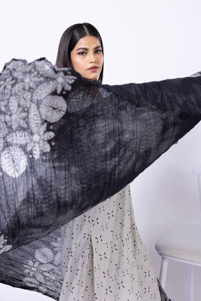 Printed | Voile | Dupatta | AED 40.00