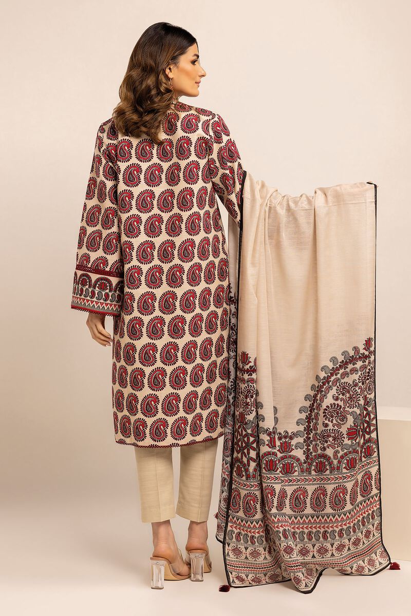 Printed | Khaddar | Fabrics 3 Piece | null