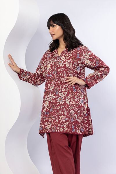 Printed | Cambric | Kurta | AED 80.00