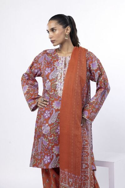 Embroidered | Lawn | Fabrics 3 Piece | AED 160.00