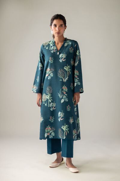 Dyed | Khaddar | Pants | AED 60.00