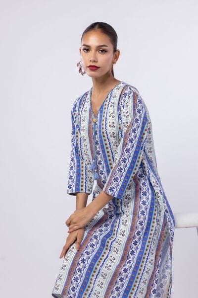 Printed | Cambric | Kurta | AED 80.00