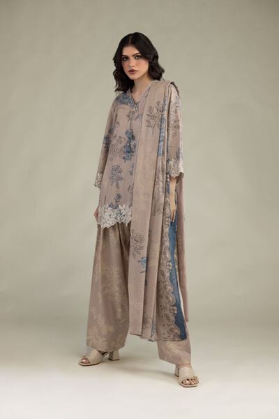 Embroidered | Lawn | Floral Lawn Dupatta | AED 130.00