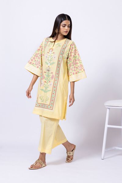 Dyed | Crosshatch Poplin | Pants | AED 60.00