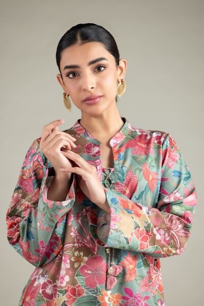 Printed | Polyester Silk | Kurta | AED 100.00