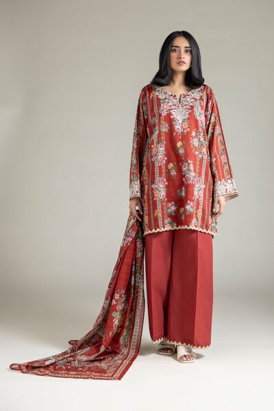 Embroidered | Mesuri | Fabrics 3 Piece | AED 180.00