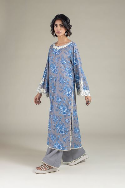 Embroidered | Raw Silk | Kurta | AED 160.00