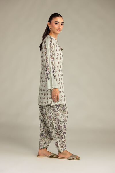 Printed | Raw Silk | Shalwar | AED 150.00