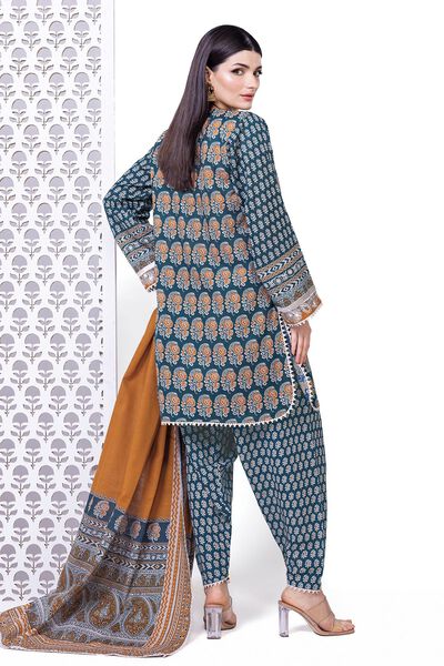 Light Khaddar | Embroidered | Fabrics 3 Piece | AED 140.00