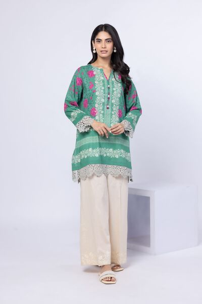 Embroidered | Cambric | Pants | AED 68.00