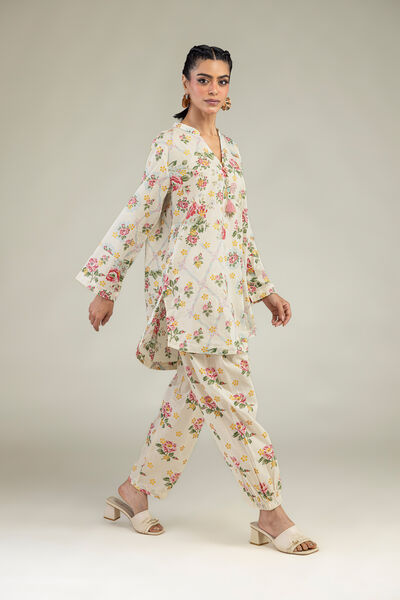 Printed | Cambric | Floral Cambric Shalwar  | AED 130.00