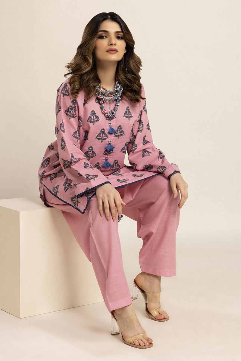 Light Khaddar | Printed | Fabrics 2 Piece | Top Bottoms | null