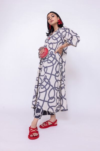 Printed | Cambric | Kurta | AED 80.00