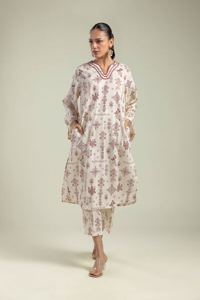 Printed | Cambric | Summer Cambric Pants | AED 80.00