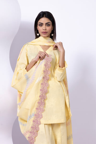 Embroidered | Slub lawn | Dupatta | AED 112.00