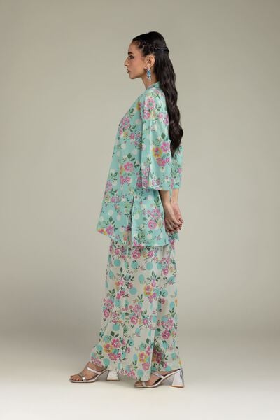 Printed | Cambric | Floral Cambric Pants | AED 80.00