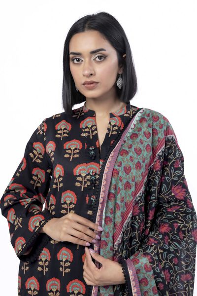 Printed | Cotton | Tailored 3 Piece | AED 180.00