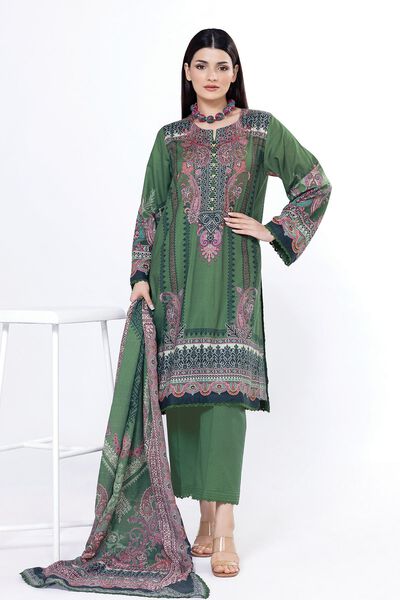 Printed | Dobby | Fabrics 3 Piece | AED 90.00