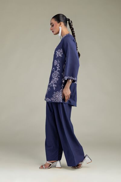 Embroidered | Raw Silk | Solid Silk Shalwar | AED 100.00