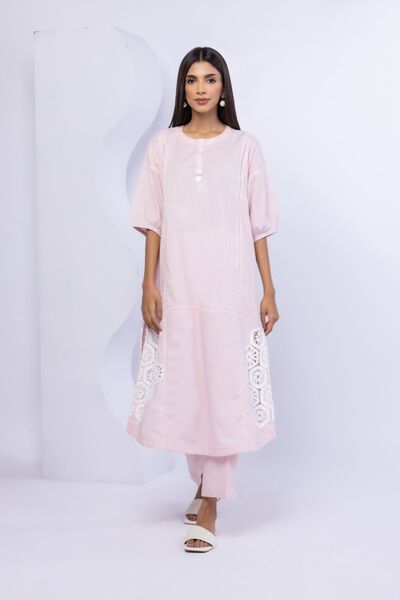 Dyed | Crosshatch Poplin | Pants | AED 60.00