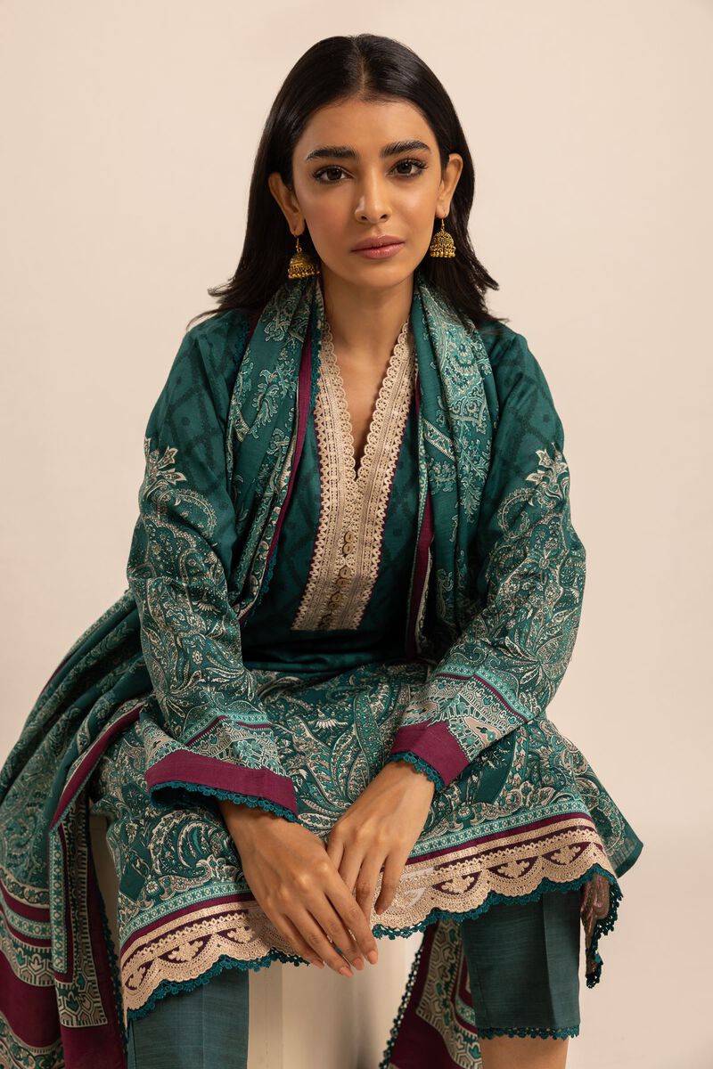 Embroidered | Light Khaddar | Fabrics 3 Piece | null