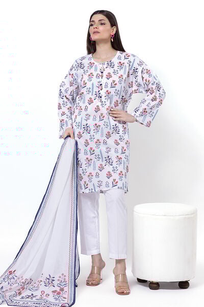 Printed | Lawn | Fabrics 2 Piece | Top and Dupatta | AED 36.00