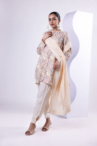 Dyed | Russian Raw Silk | Shalwar | AED 24.00