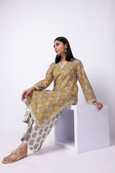 Embroidered | Cambric | Kurta | AED 100.00