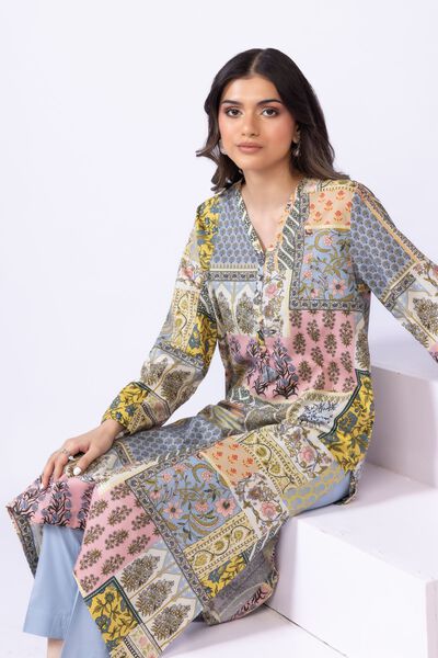 Printed | Cotton Viscose | Kurta | AED 70.00