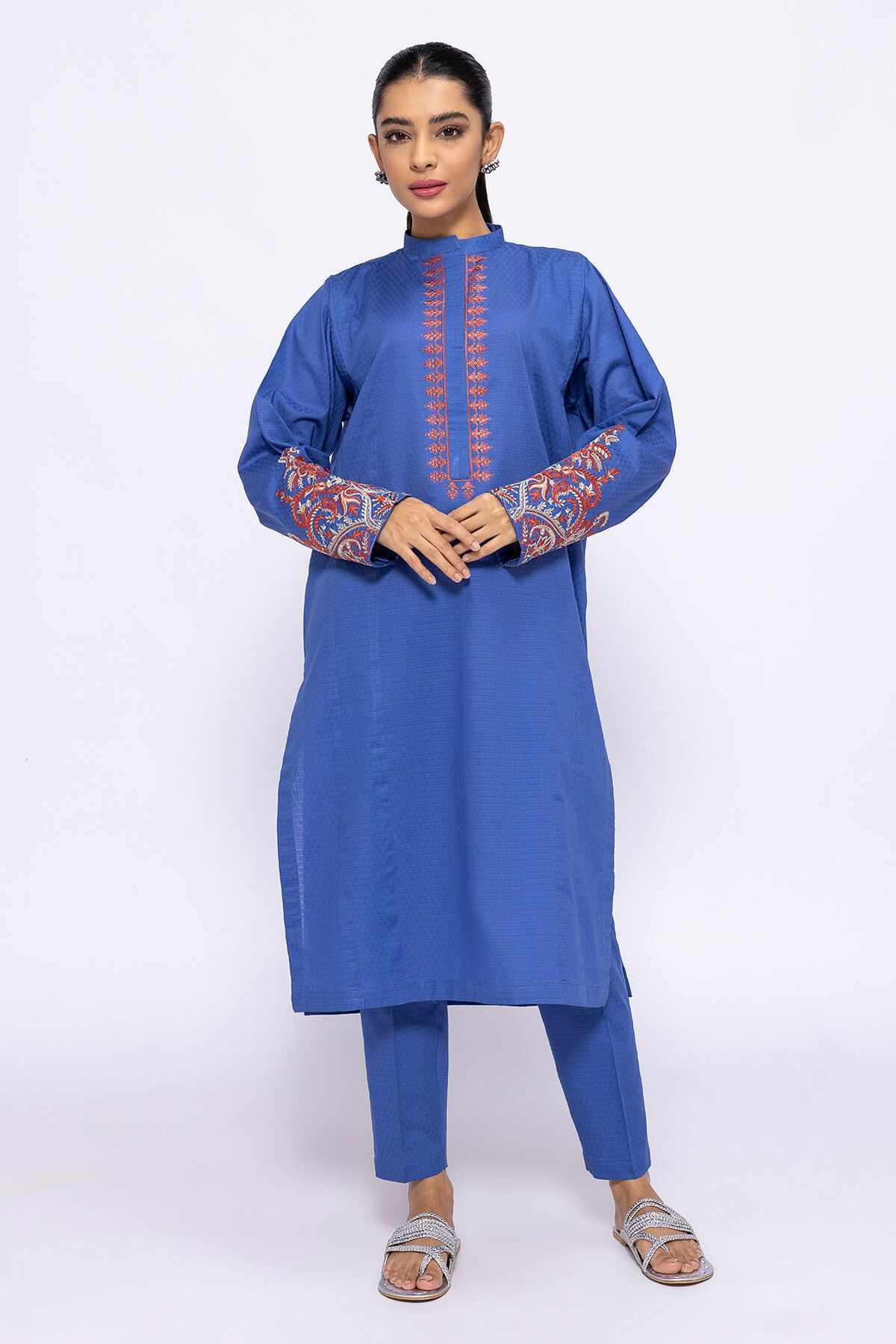 Khaadi hotsell denim kurti