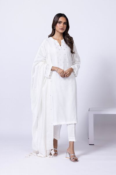 Embroidered | Raw Silk | Kurta | AED 96.00