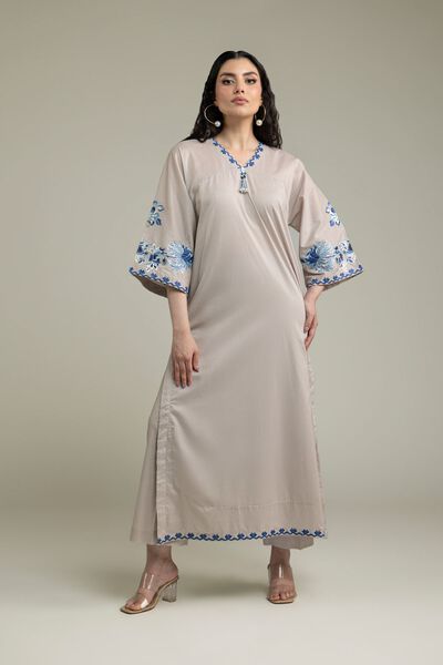 Embroidered | Cambric | Cambric Pants | AED 130.00