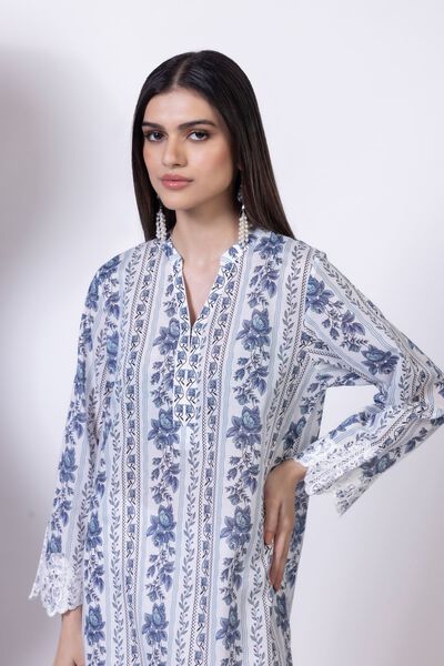 Embroidered | Cambric | Kurta | AED 140.00