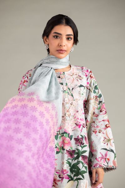 Printed | Textured Lawn | Dupatta | AED 80.00