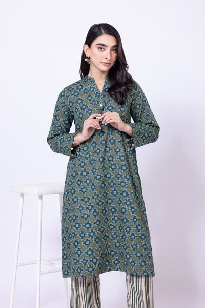 Printed | Khaddar | Kurta | AED 100.00