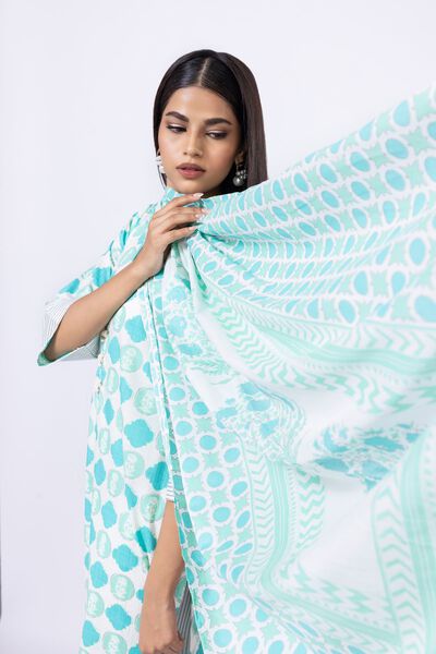 Printed | Slub Lawn | Dupatta | AED 80.00