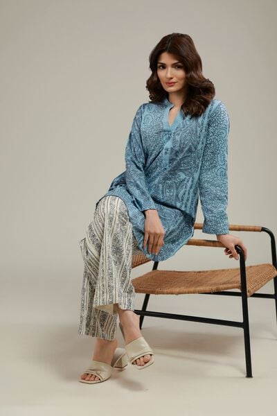 Embroidered | Cotton Crinkle | Kurta | AED 180.00