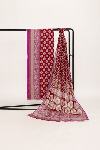 Fabrics 2 Piece | Top Dupatta