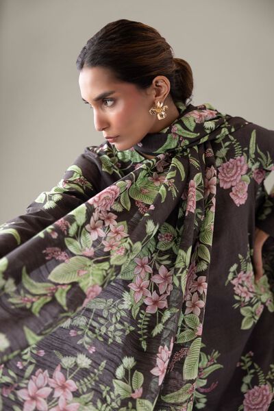 Printed | Textured Cotton | Dupatta | AED 60.00