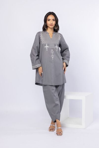Embroidered | Cotton Dobby | Kurta | AED 120.00
